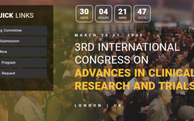 Clinical R&T-3rd World Congress Advances in Clinical Research and Trials, 20-21 March 2023, London, UK