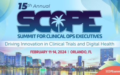 SCOPE US Summit for Clinical Ops Executives – Driving Innovation in Clinical Trials & Digital Health